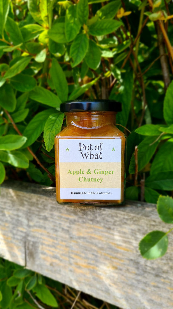 Pot of What - Apple & Ginger Chutney