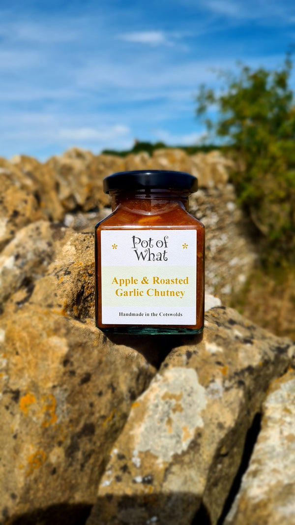 Pot of What - Apple & Roasted Garlic Chutney